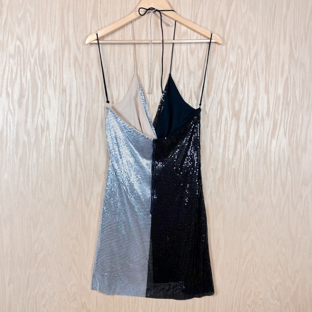 Alice & Olivia Ally Wrap Mini Dress - Picture 12 of 16